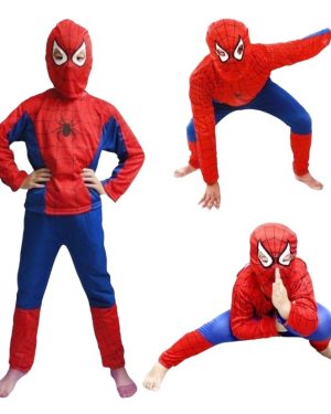 KOSTIUM SPIDERMANA STRÓJ SPIDERMAN PRZEBRANIE  SIZE - SML 6776124