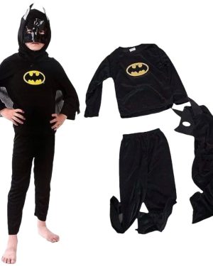 BATMAN STRÓJ PRZEBRANIE KOSTIUM MASKA  SIZE - SML 6776126