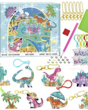 ŚWIĄTECZNE PUDEŁKO BRELOKI ŚWIĄTECZNE DIY HAFT DIAMENTOWY DLA DZIECI 6776363