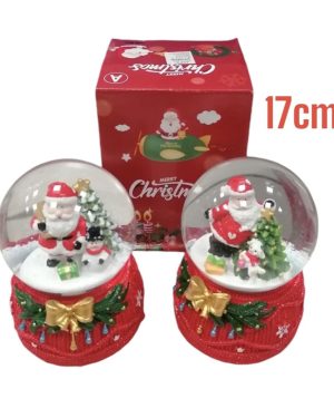 SZKLANA KULA ŚNIEŻNA *MIKOŁAJ 17CM 6776398