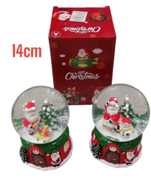 SZKLANA KULA ŚNIEŻNA *MIKOŁAJ 14CM 6776400