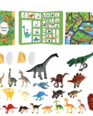 KA2 KALENDARZ ADWENTOWY DLA DZIECI FIGURKI AUTA DINOZAURY WYKOPALISKO 6776485