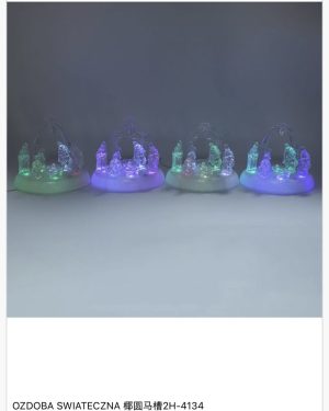 ŚWIECĄCY ANIOŁEK AKRYLOWY LED 6776491