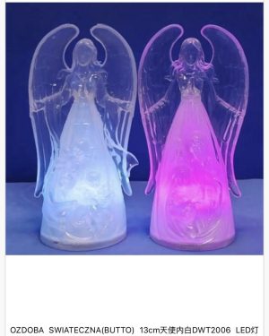 ŚWIECĄCY ANIOŁEK AKRYLOWY LED 6776493
