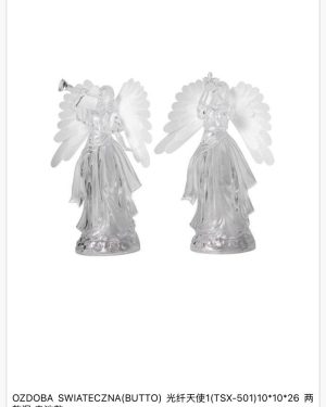 ŚWIECĄCY ANIOŁEK AKRYLOWY LED 6776498