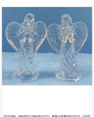 ŚWIECĄCY ANIOŁEK AKRYLOWY LED 6776502