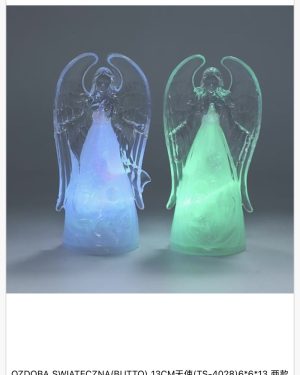 ŚWIECĄCY ANIOŁEK AKRYLOWY LED 6776503