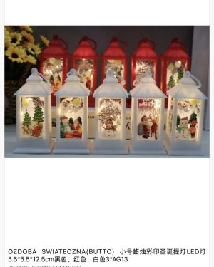 Latarnia Swiąteczna Dekoracje Świąteczne Wystró 6776578