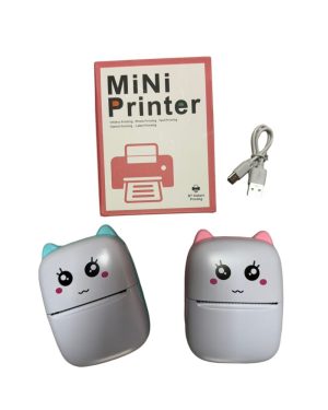 Mini Drukarka Termiczna do Zdjęć Notatek Etykiet 6776997