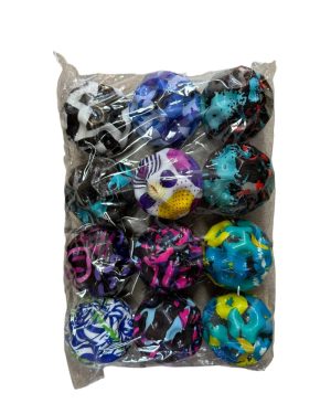 KOSMICZNA PIŁKA Z PIANKI SENSORYCZNA do wody SKOCZNA PIŁECZKA gniotek 7cm 6777292