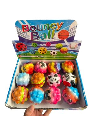 PIŁKA GUMCE JOJO PIŁECZKA YOYO KAUCZUK ZABAWKA GRA 6777302