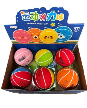 Piłka Gumowe Midex wielokolorowy 6777321