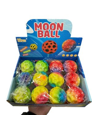 PIŁKA KSIĘŻYCOWA KOLOROWA  LED 6777327
