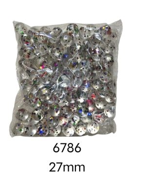 Piłka kauczuk 27 mm 6777401