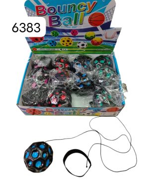 piłka na gumce czarny 6777406