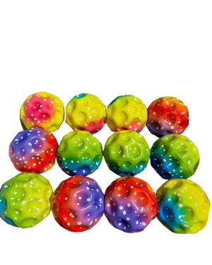SKACZĄCE PIŁKA DLA DZIECI KULKI KAUCZUKOWE SKACZĄCE 6777435