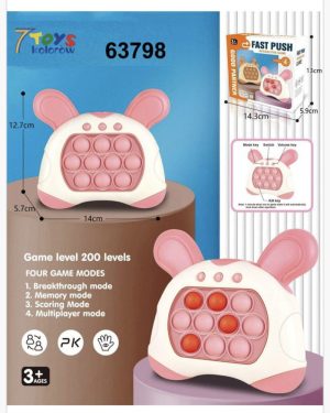 ZABAWKA SENSORYCZNA POP QUICK PUSH GAME CHALLENGES 6777739