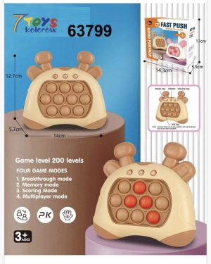ZABAWKA SENSORYCZNA POP QUICK PUSH GAME CHALLENGES 6777740