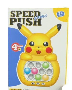 GRA POP IT PRO PUSH IT ELEKTRYCZNA GRA ANTYSTRESOWA Z EKRANEM POKEMON 6777858