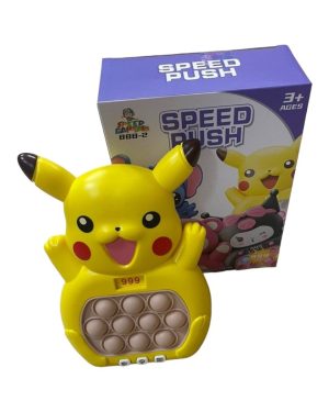 KONSOLA POP IT PIKACHU POKEMON GRA ELEKTRONICZNA ANTYSTRESOWA 6777879