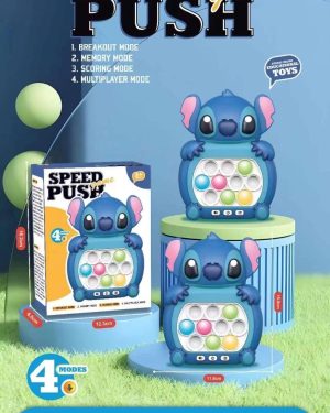 GRA POP IT POPIT ELEKTRYCZNA GRA ANTYSTRESOWA ZRĘCZNOŚCIOWA STITCH 6777904