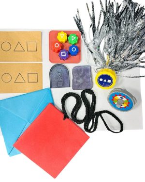 Zestaw 3d Drukowanie Calamari Game Dice Party Game Squid Game 6777915