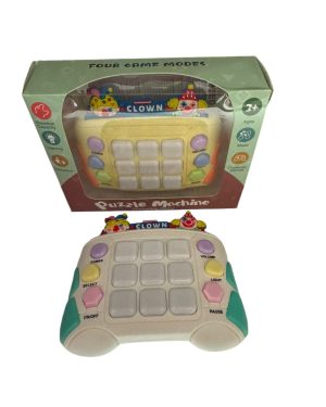 POP IT BRĄZOWY MIŚ INTERAKTYWNA GRA KONSOLA ANTYSTRESOWA DLA DZIECKA POPIT 6777934