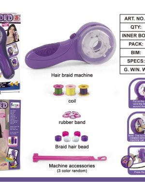 Elektryczna automatyczna plecionka do włosów DIY p 6778168