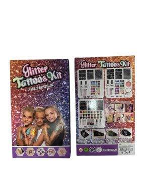 ZESTAW DO TATUAŻY SZABLONY TATUAŻE BROKATOWE 6778172