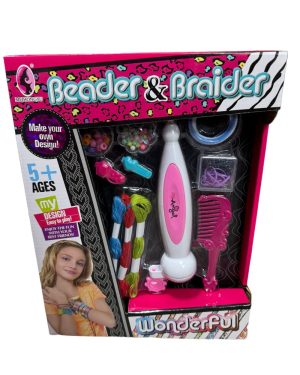 ZAPLATARKA DO WARKOCZY zestaw do zdobienia włosów AKCESORIA 6778195