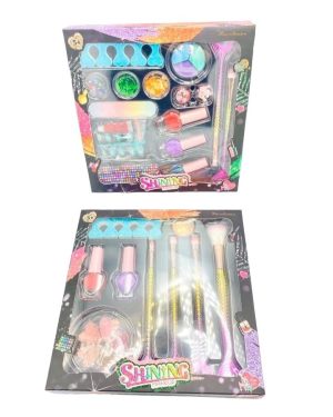 ZESTAW DO MALOWANIA KOSMETYKI MALOWIDŁA MAKIJAŻ 6778267