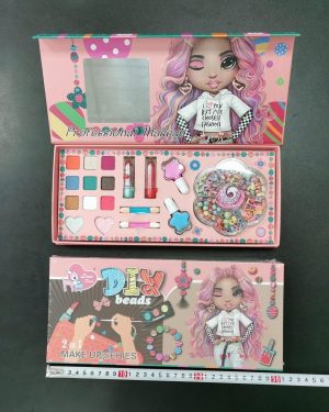 ZESTAW DO MALOWANIA MAKIJAŻU DLA DZIECI + KORALIKI 6778280