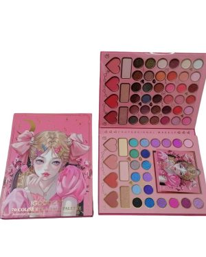 PALETKA CIENI DLA DZIECI KOSMETYKI BŁYSZCZKI RÓŻ 6778295