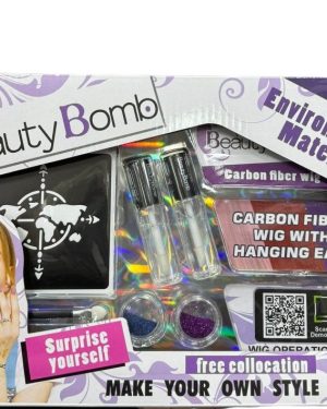 ZESTAW DO ROBIENIA PAZNOKCI NAKLEJKI TIPSY BROKAT 6778300