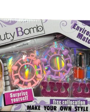 ZESTAW DO ROBIENIA PAZNOKCI NAKLEJKI TIPSY BROKAT 6778301