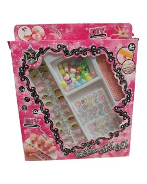 ZESTAW KREATYWNY PIĘKNOŚCI DO PAZNOKCI KOSMETYKI DLA DZIECI 6778339