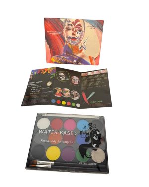 Zestaw Farby do malowania twarzy ciala 15szt farbki buzi 6778348