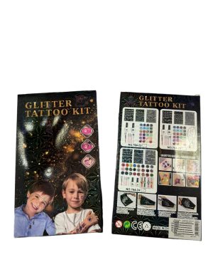 DUŻY ZESTAW DO TATUAŻY SZABLONY TATUAŻE BROKATOWE 6778363