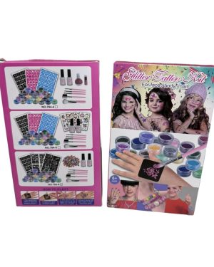 DUŻY ZESTAW DO TATUAŻY SZABLONY TATUAŻE BROKATOWE 6778366