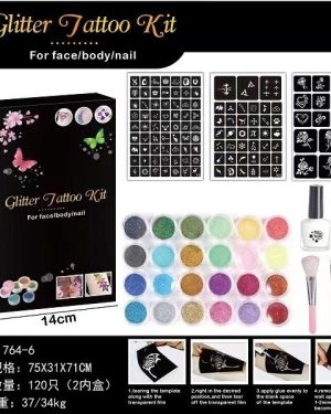 DUŻY ZESTAW DO ROBIENIA TATUAŻY 6778409