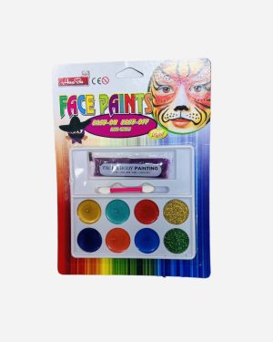 FARBY DO MALOWANIA TWARZY CIAŁA NEONOWE 8 KOLORÓW 6778420