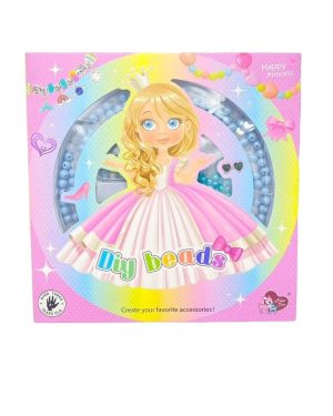 Zestaw do zdobienia Zrób to sam: Koraliki i bransoletki - Wesoła Księżniczka 6778537