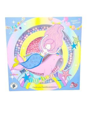 Zestaw do zdobienia Zrób to sam: Koraliki i bransoletki - Wesoła Księżniczka 6778538