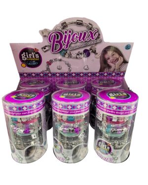 DUŻY KREATYWNY Zestaw DO ROBIENIA BRANSOLETEK CHARMS 6778549