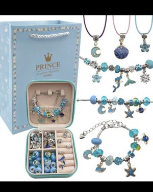 ZESTAW DO ROBIENIA BRANSOLETEK (ZIELONY) 6778578