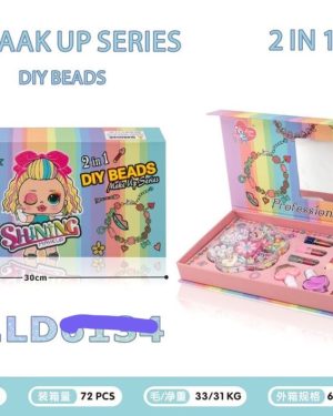 Zestaw do makijażu dla dzieci + koraliki 6778594