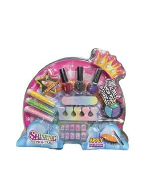 Zestaw do makijażu i zdobienia paznokci Cukierek 6778599