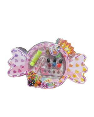 Zestaw do makijażu i zdobienia paznokci Cukierek 6778601