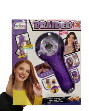 ZAPLATARKA do Warkoczy WŁOSÓW Gumki Zaplatacz 6778620