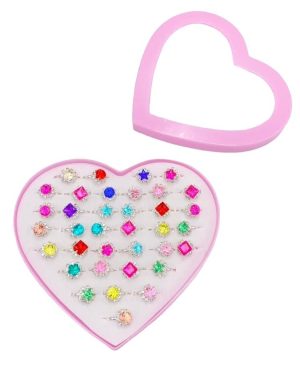 ZESTAW BIŻUTERIA PIERŚCIONKI DLA DZIEWCZYNKI 6778627